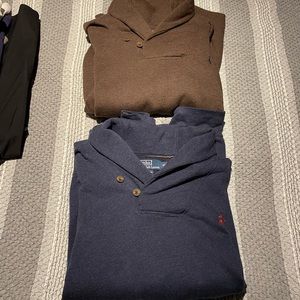 Mens Polo Sweaters Pair of 2